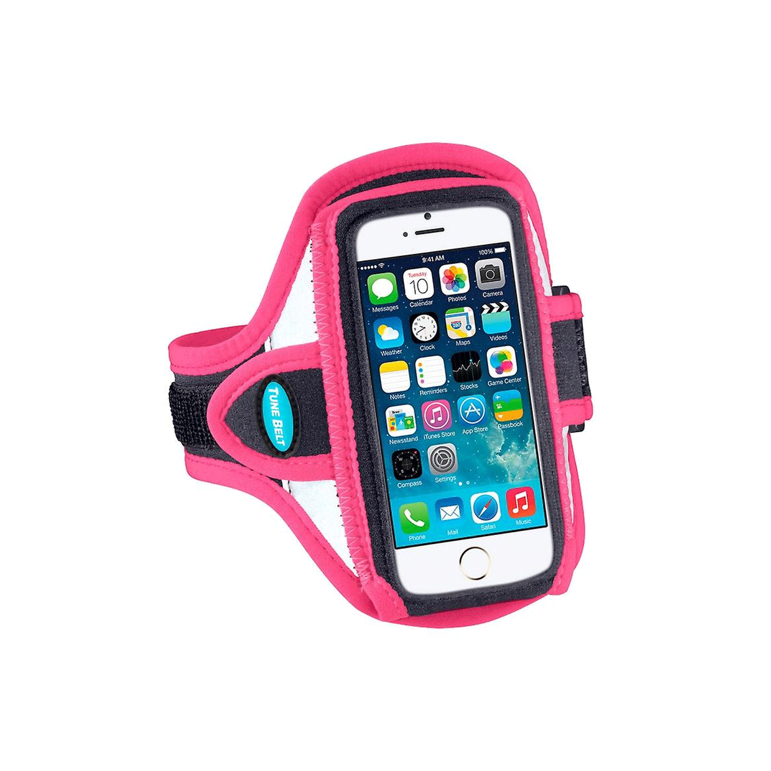 Tunebelt Sport Armband AB87 | Reflective Pink (IPHONE 5/5S/5C)