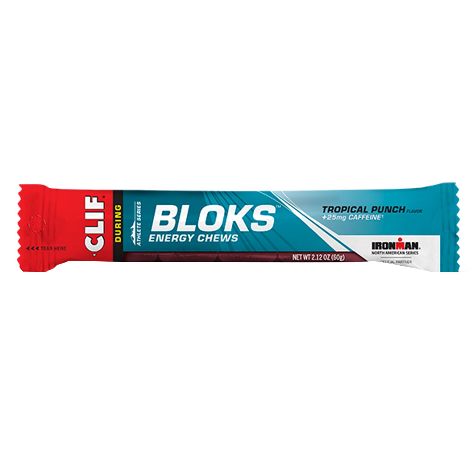 Clif Shot Bloks Energy Chews | Caffeinated - Tropical