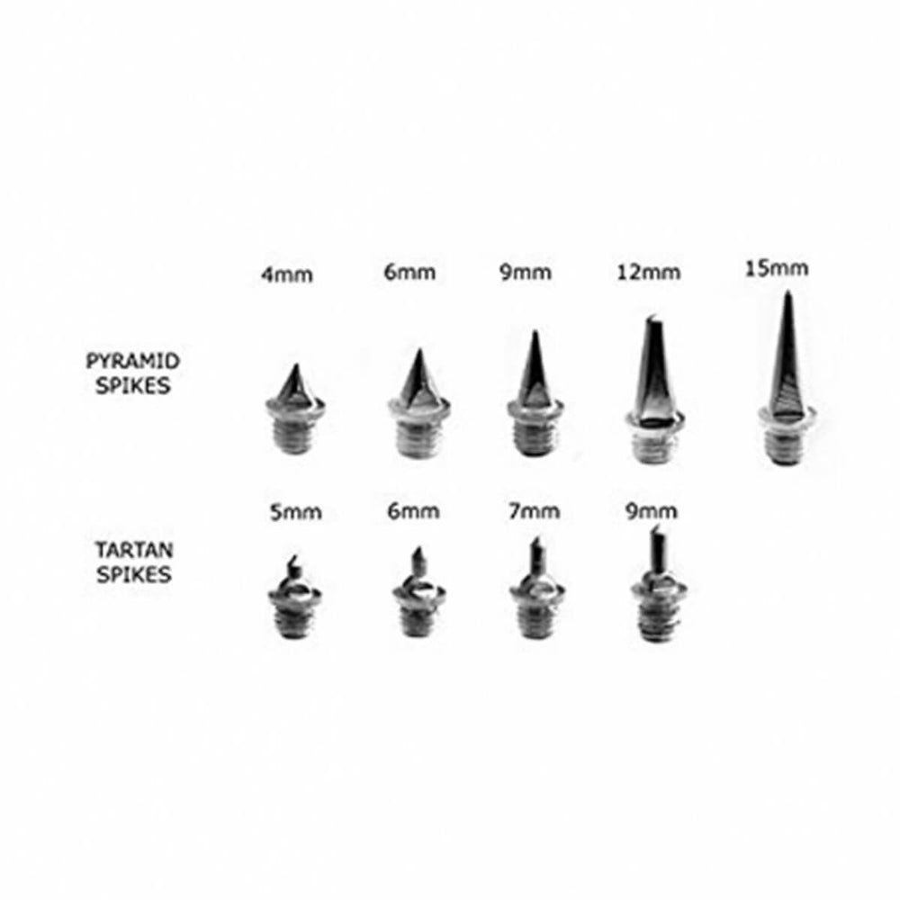 Clavos Precision 6MM pyramid spikes - 12 pcs 