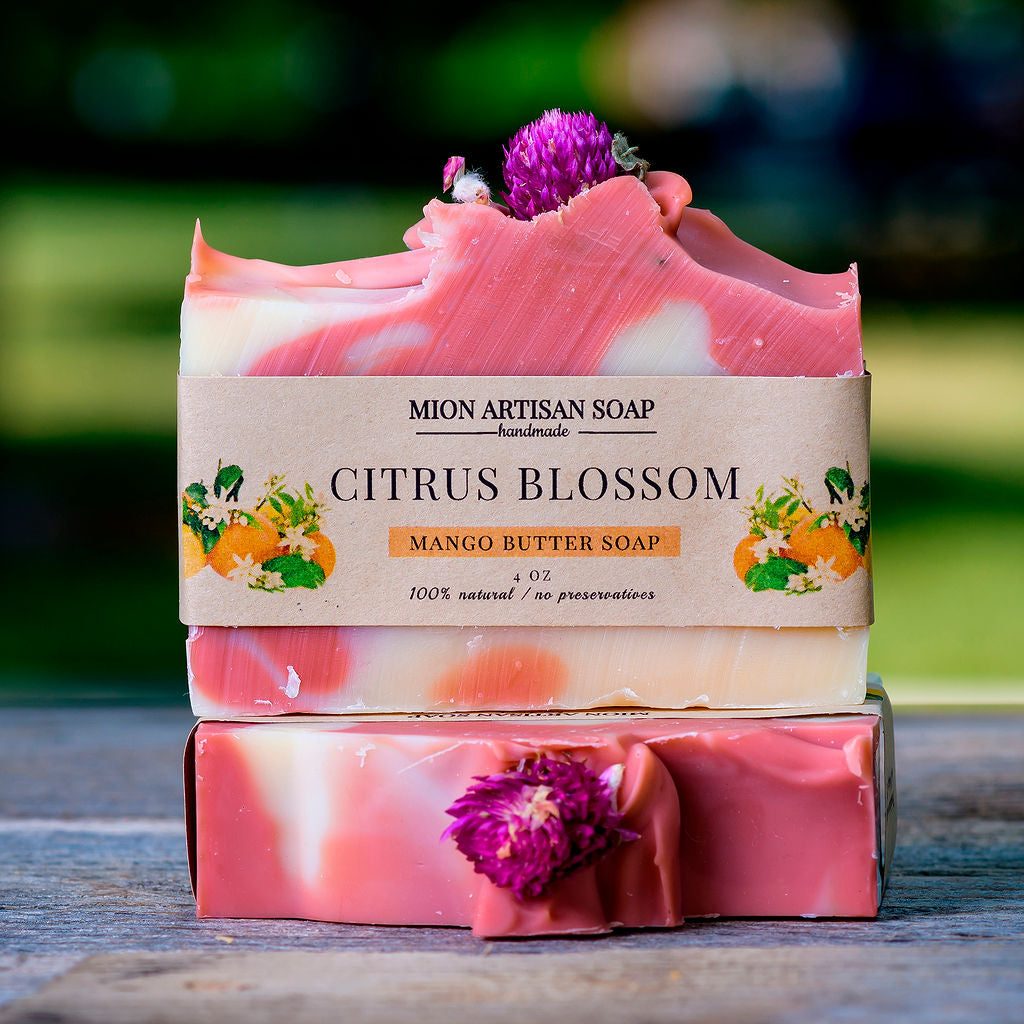 Cherry Blossom Solid Lotion Bar - Robin's Nest Soapery