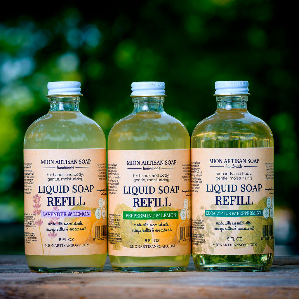 Liquid Soap  7 Scents – MION Artisan Soap Co.