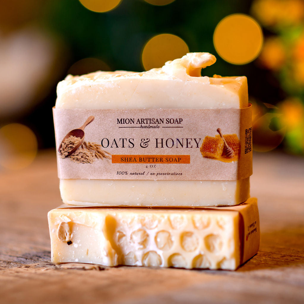Honey & Oats Silk & Milk Soap – Rose Of Sharon Soapery
