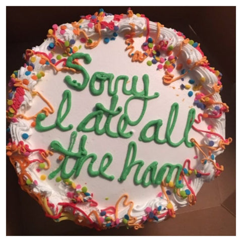 Wife made me an apology cake. : r/Cakes
