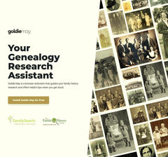 goldiemay, the FamilySearch browser extension for easier research