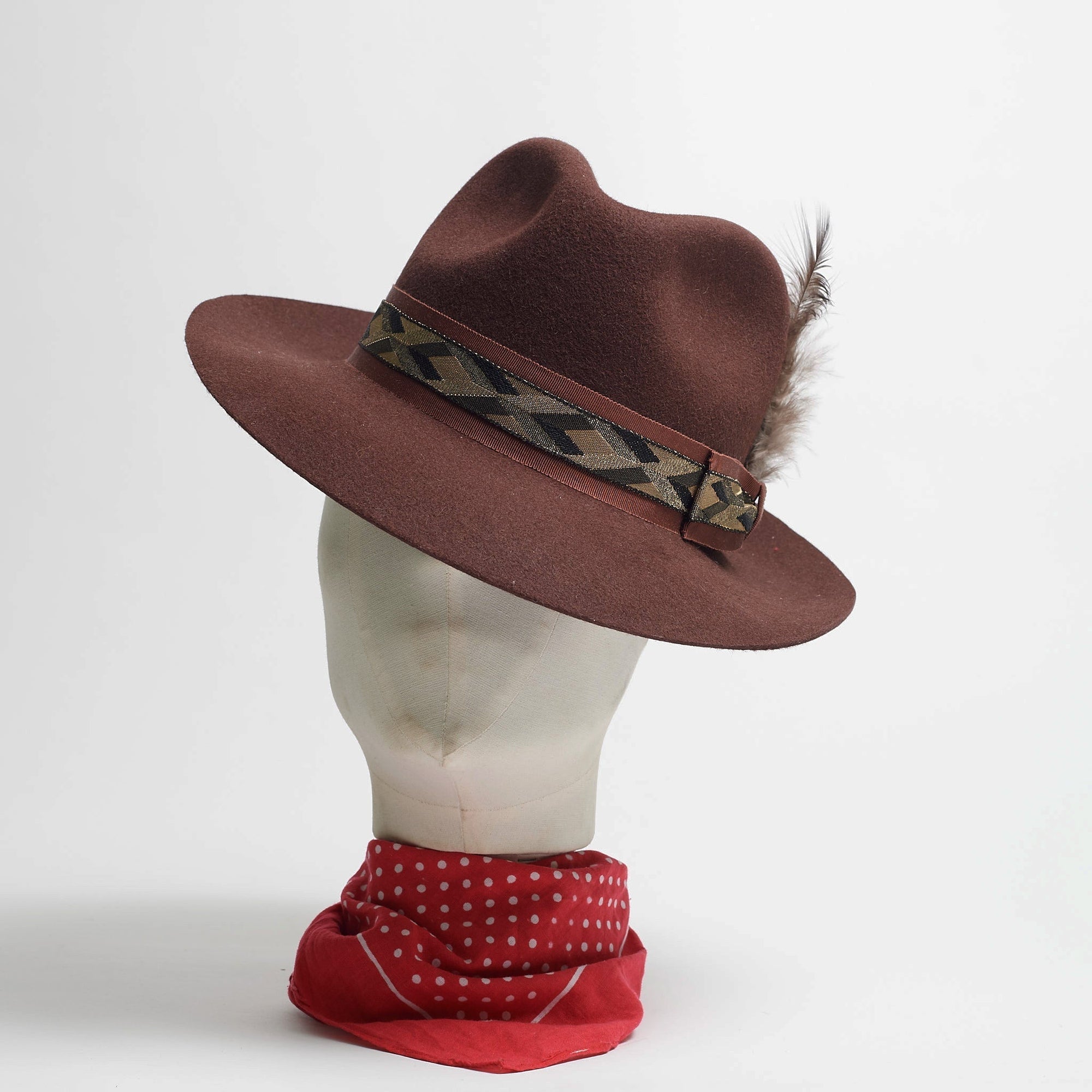 FEDORA - DITCH - SIZE M - SPECIAL RIBBON - A Child Of The Jago