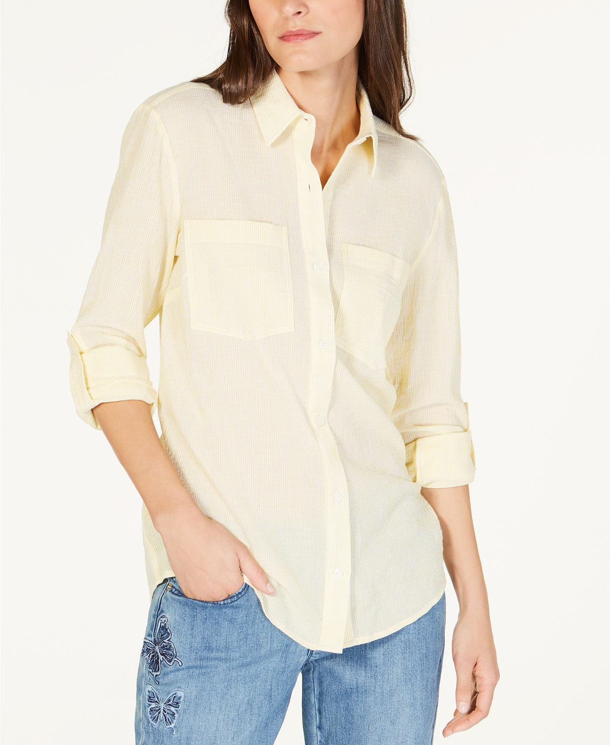 michael kors button up shirt