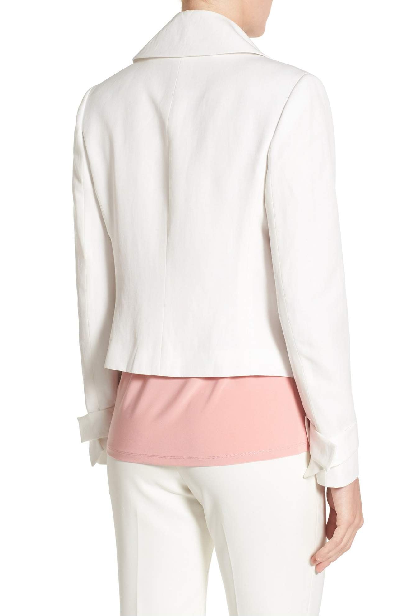 anne klein white jacket