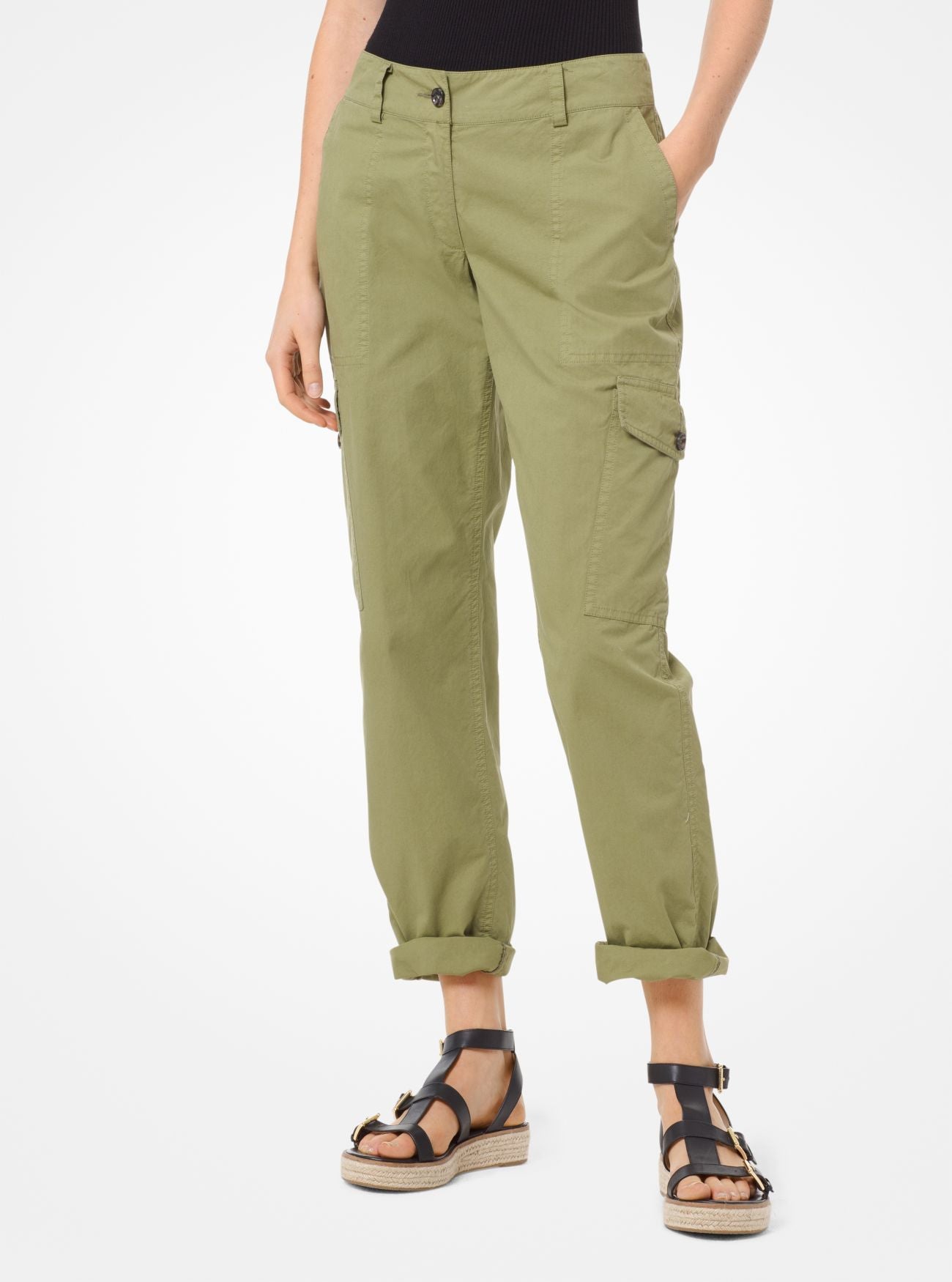 Michael Kors Cotton Cargo Pants