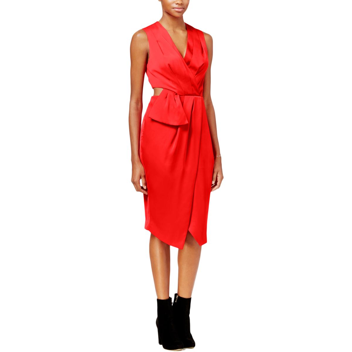 rachel roy faux wrap dress