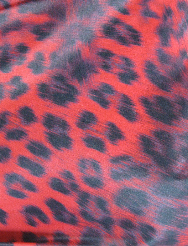 red and leopard print