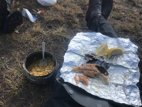 Fresh trout for dinner