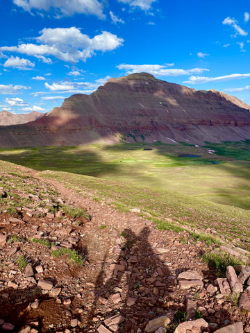 Hiking in the Uinta Wilderness Utah