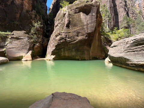 A swimming hole