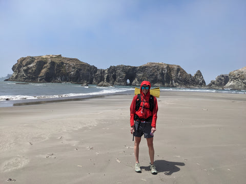 Heather on the Oregon Coast Trail