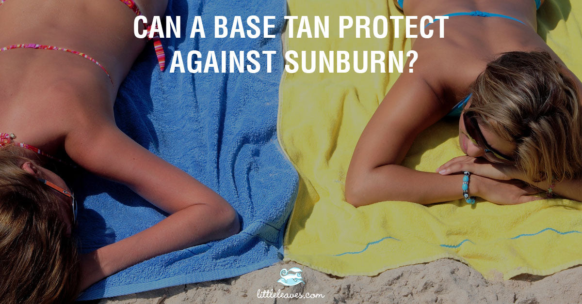 can a base tan protect against sunburn