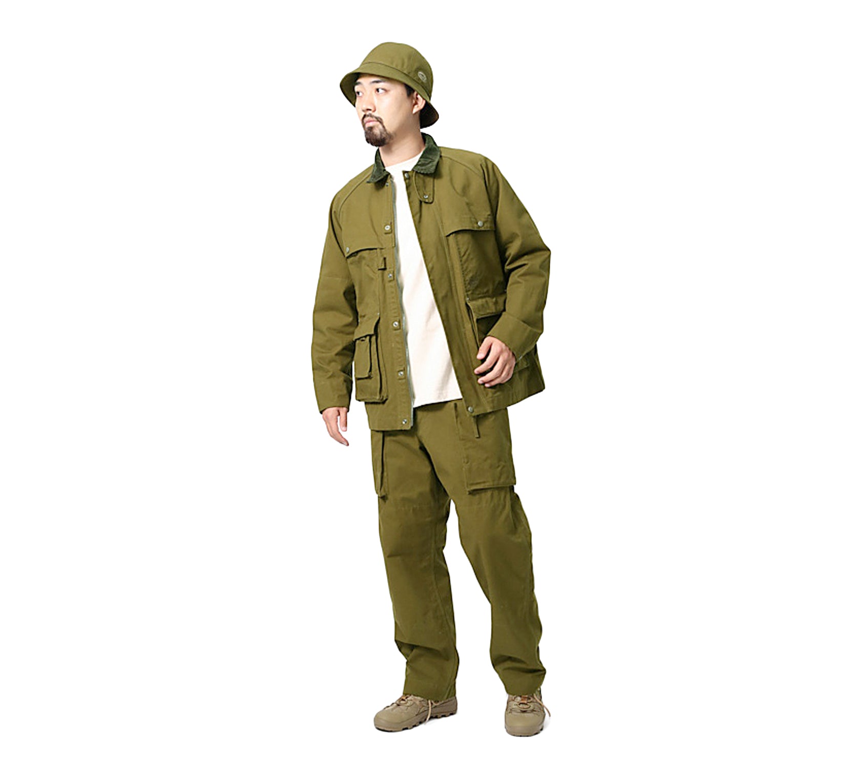 Takibi Canvas Jacket | Olive