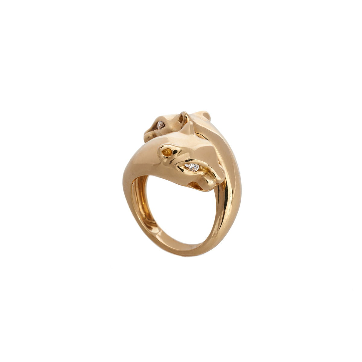 Petite Passionate Panther Ring – Sidney Garber