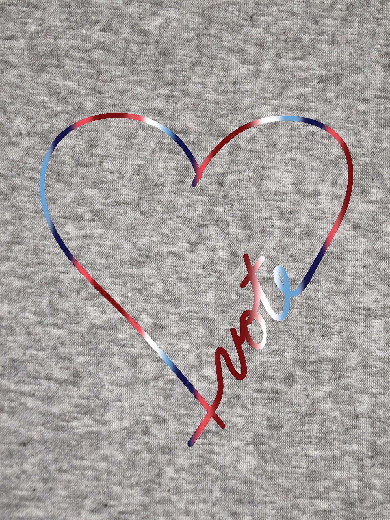 Vote Heart Sweatshirt