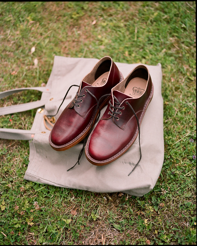 Crown Northampton Stitchdown Collection Woodford Desert Boot Grove Desert Shoe Horween Chromexcel Stead Suede