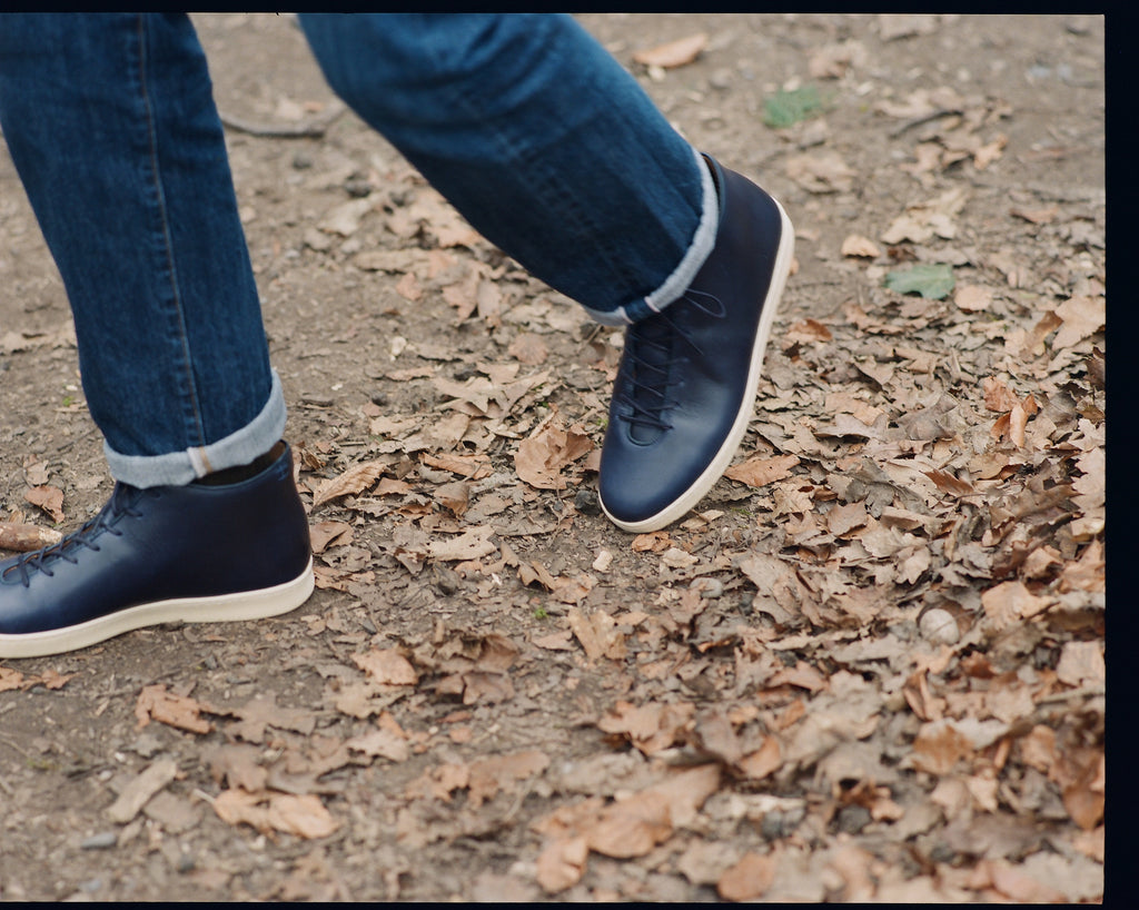 Crown Northampton Everdon Hand Stitch Wholecut Mid Boot Sneaker 