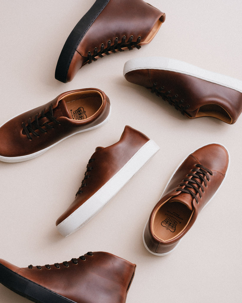 Horween Leather Sneaker Range - Made To Order – Crown Northampton