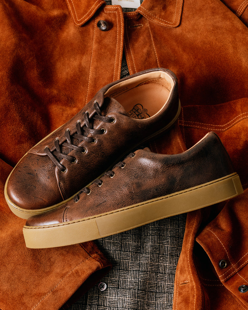 crown northampton overstone sneakers cs stead naked kudu leather