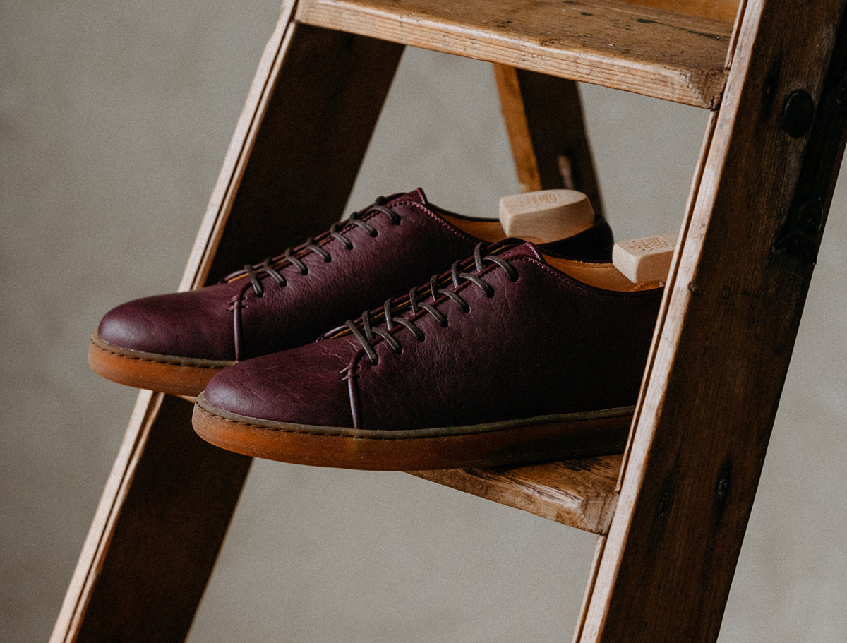 Harlestone Hand Stitch Sneakers in Horween Buffalo No 8