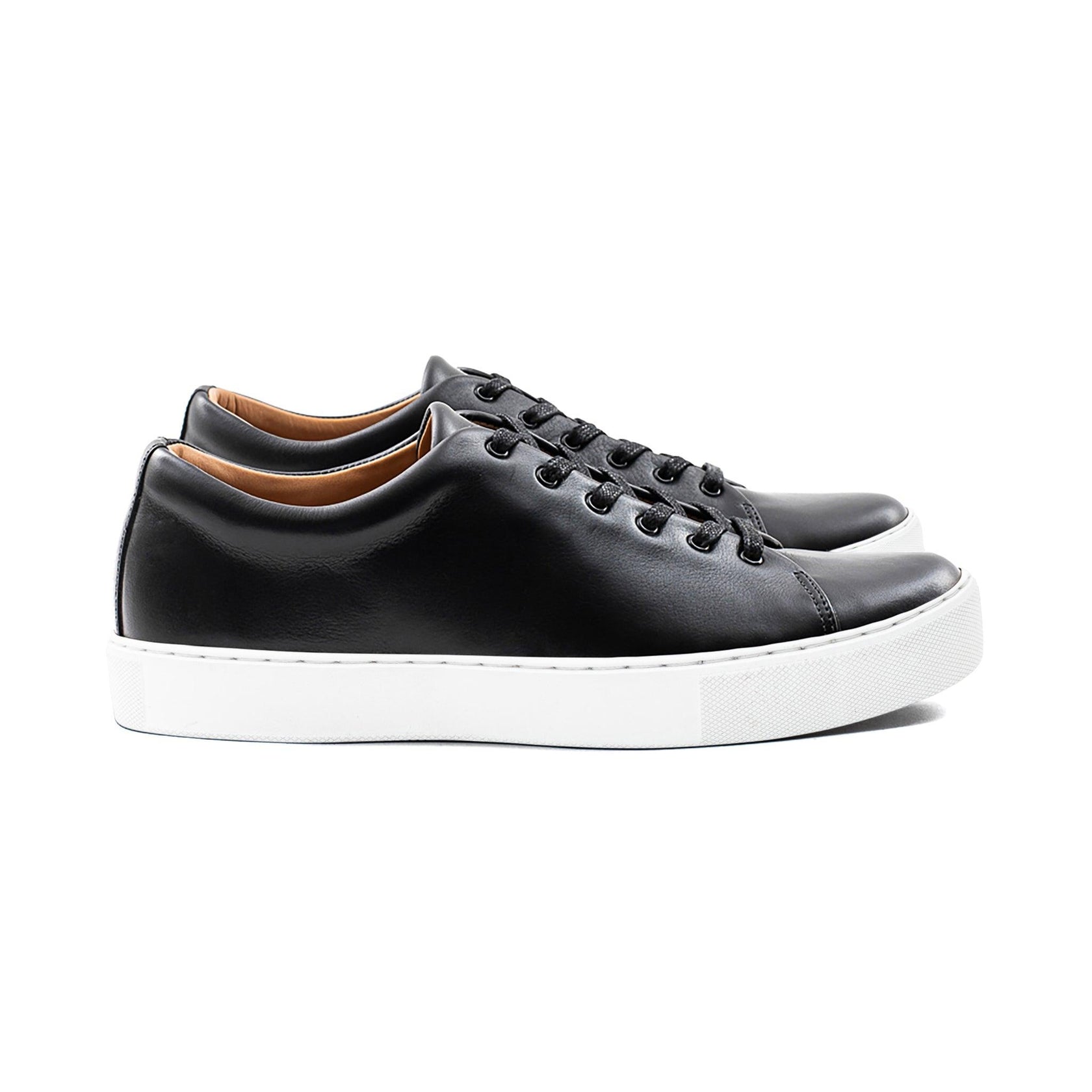 Crown Northampton Overstone Derby - Black Calf Leather Sneakers