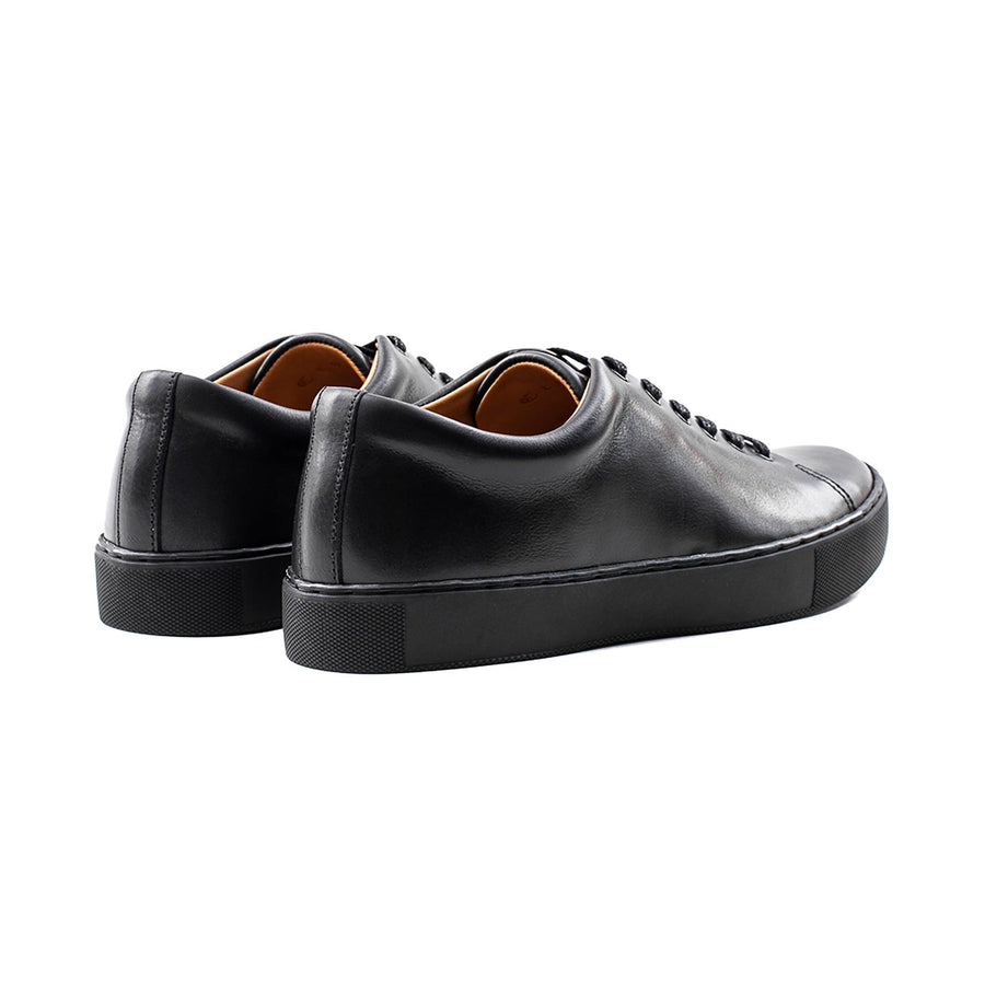 Crown Northampton Overstone Derby - Black Calf Leather Sneakers