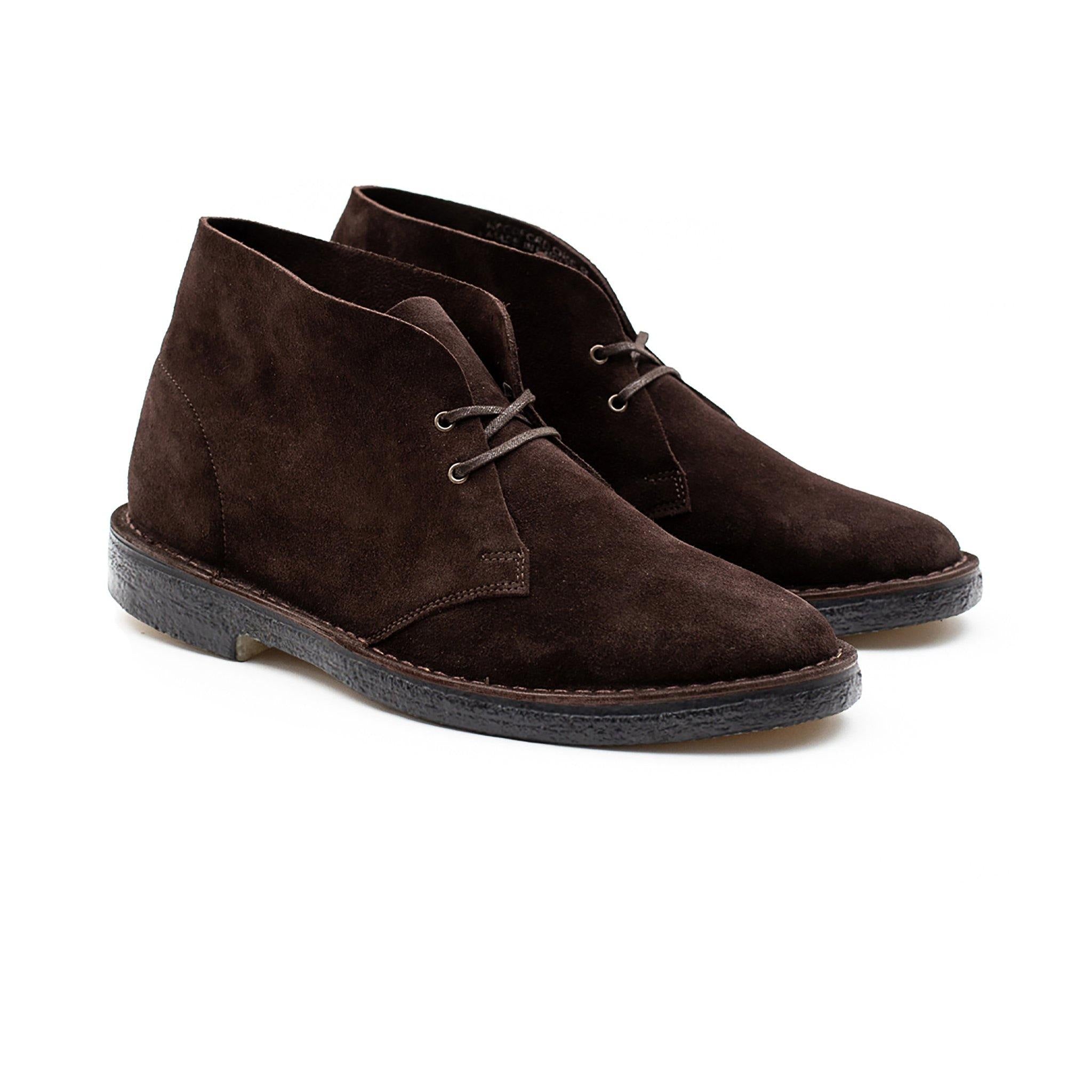 WOODFORD DESERT BOOT - BROWN KUDU SUEDE – Crown Northampton