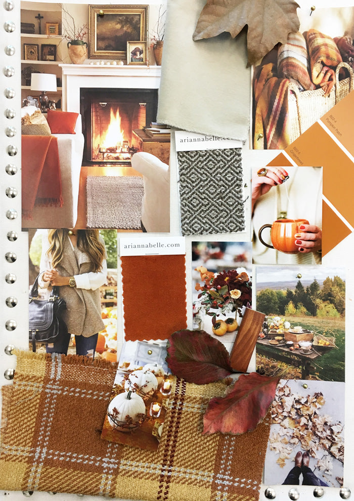 fall inspiration board arianna belle blog