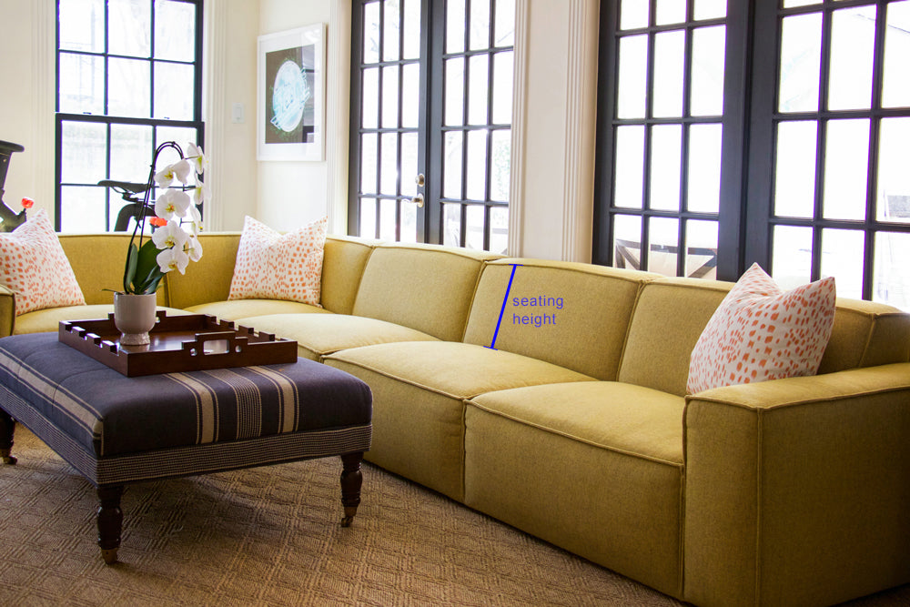 How to Layer Decorative Pillows on a Sectional Sofa | Layer 1