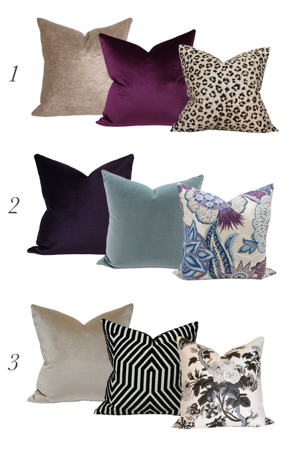 3 Designer Pillow Combinations Ideas | Arianna Belle Blog