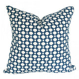 Betwixt Indigo Blue Designer Pillow | Arianna Belle