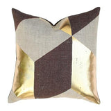 Kubus Gold designer pillow from Arianna Belle