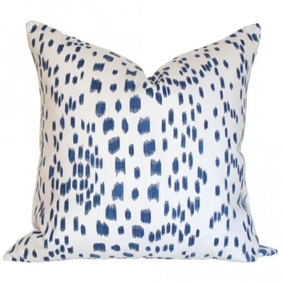 blue pillows