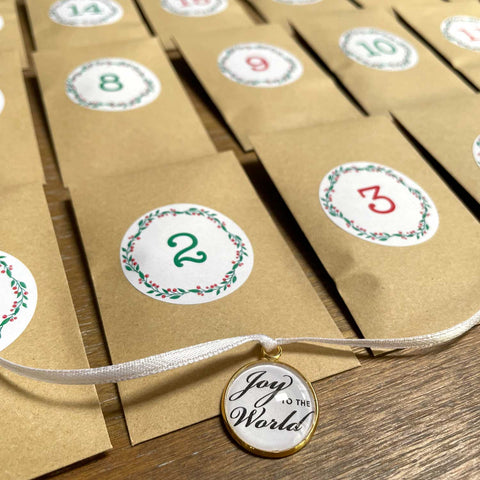 Advent Ornament Envelopes