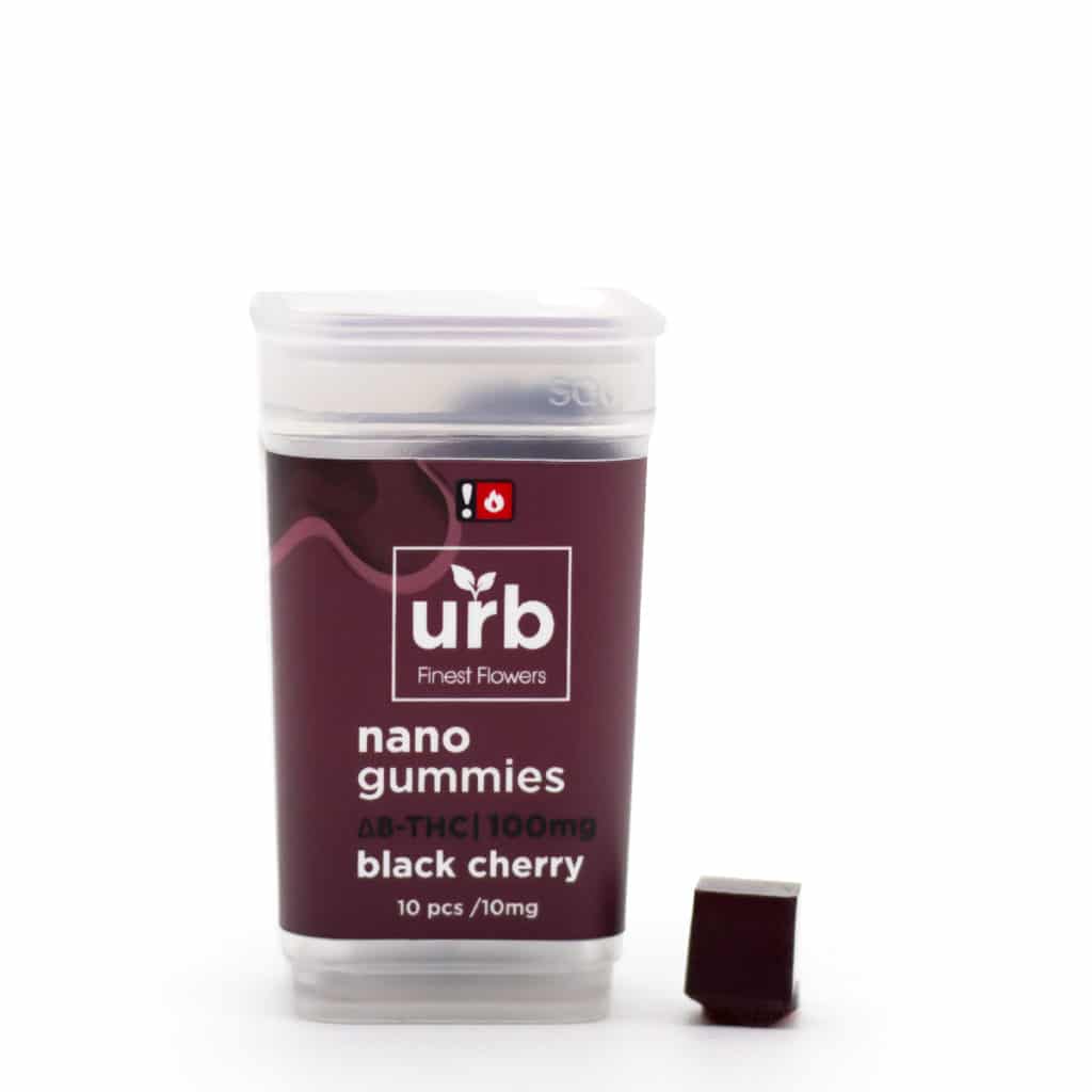 Urb Black Cherry Delta-8 Gummies