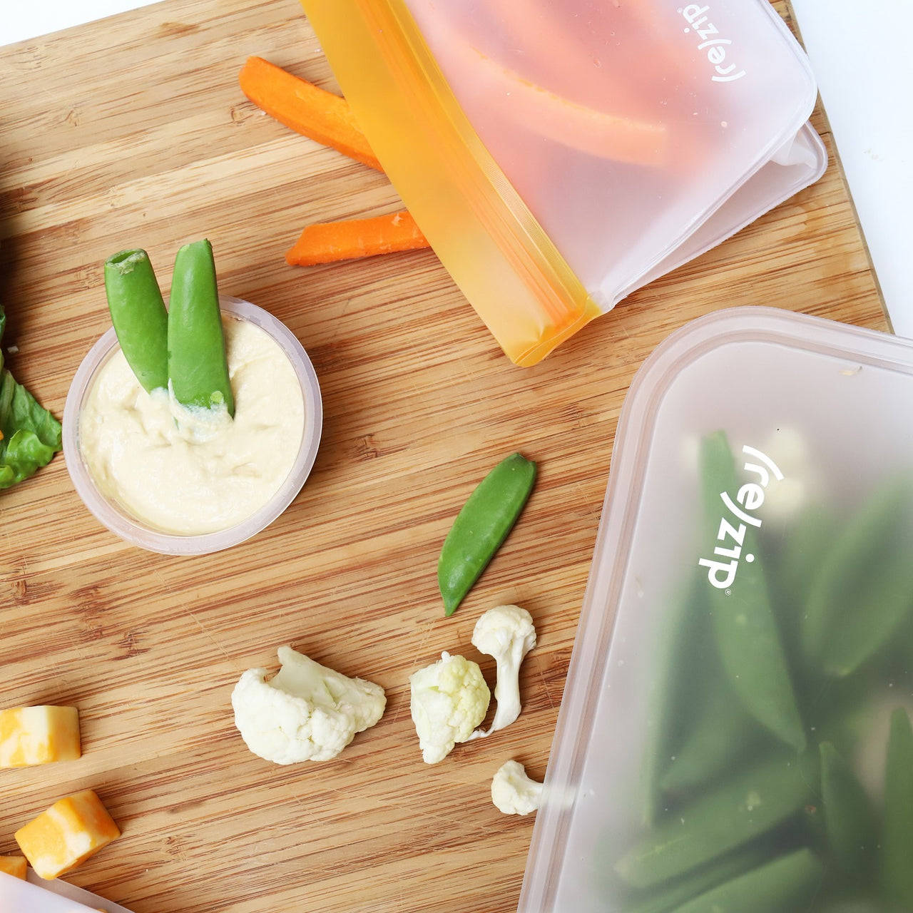 re)zip Reusable Leak-proof Food Storage Stand-up Starter Kit - Mini & Snack  - 5ct : Target