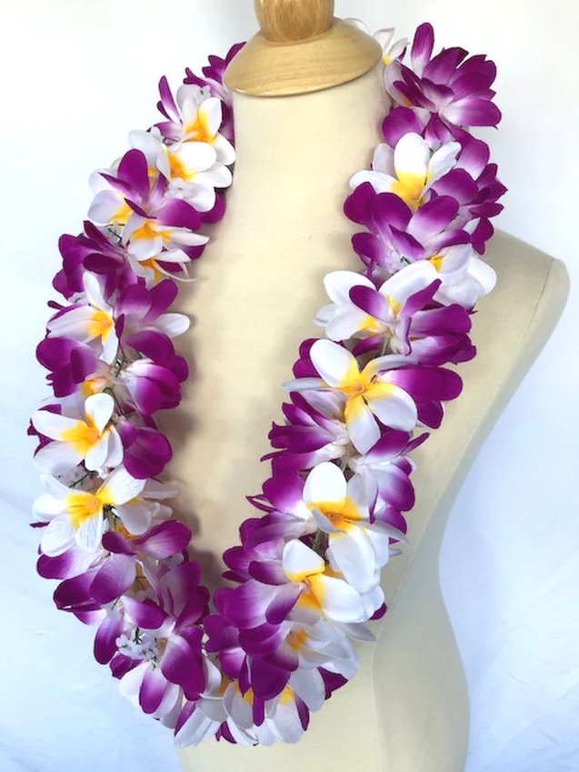 Hawaiian Silk Flower Leis – The Hawaii Shop