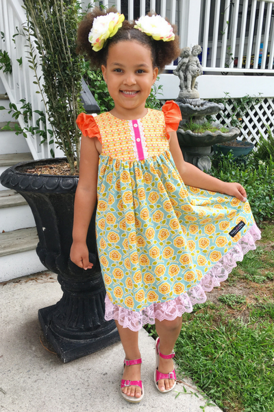 Fabulous Girl Clothing is a boutique line of girls clothing that is vintage inspired, handmade in small batches and lovingly "homegrown" in the USA!