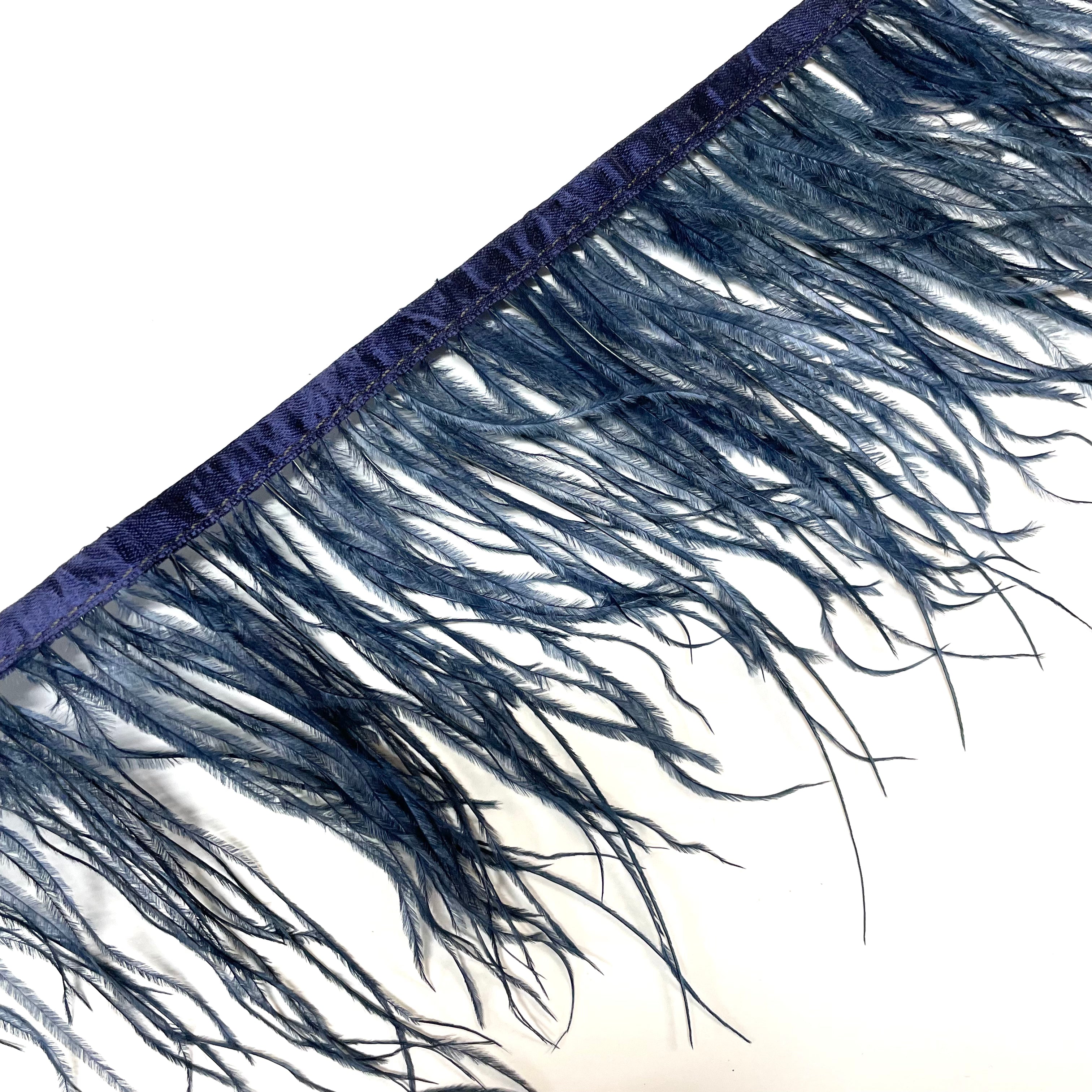 Ostrich Feather Trim: Fashion Feather Trimmings from Italy, SKU