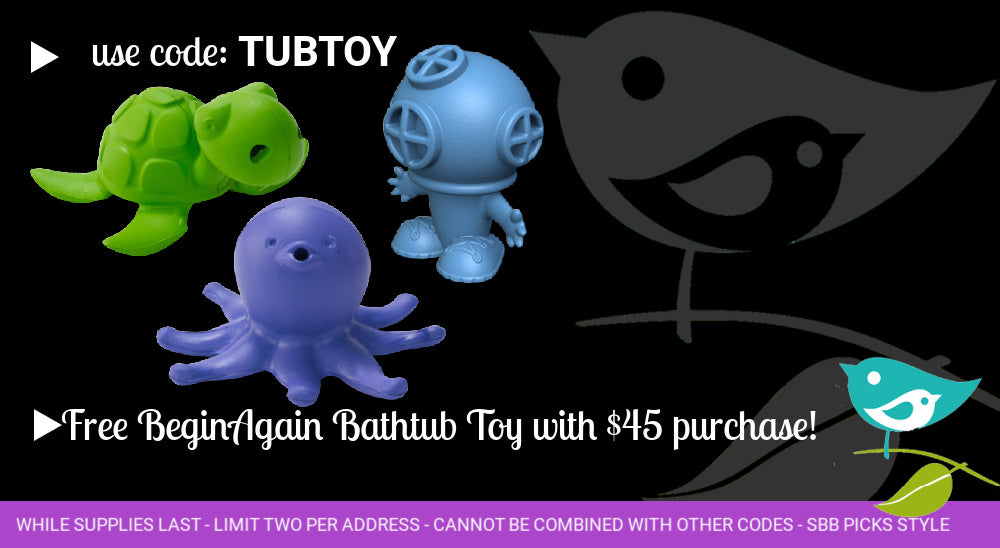 free bathtub toy with purchase