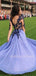 Long See Throuth Sleeves Long Evening Prom Dresses, Cheap Sweet Prom Dresses, MR7187