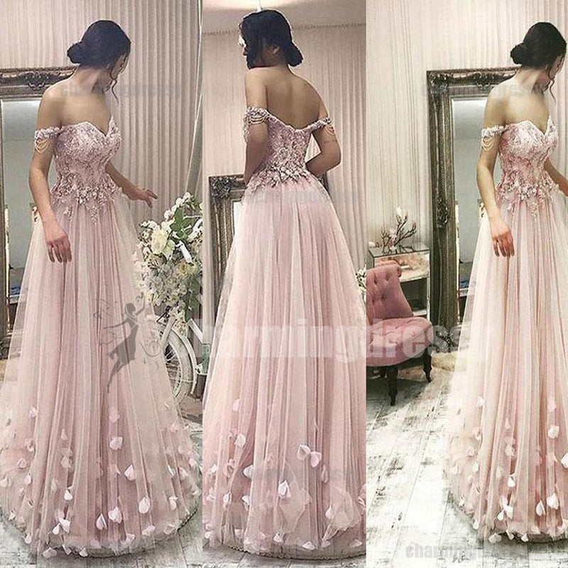 pink elegant gown