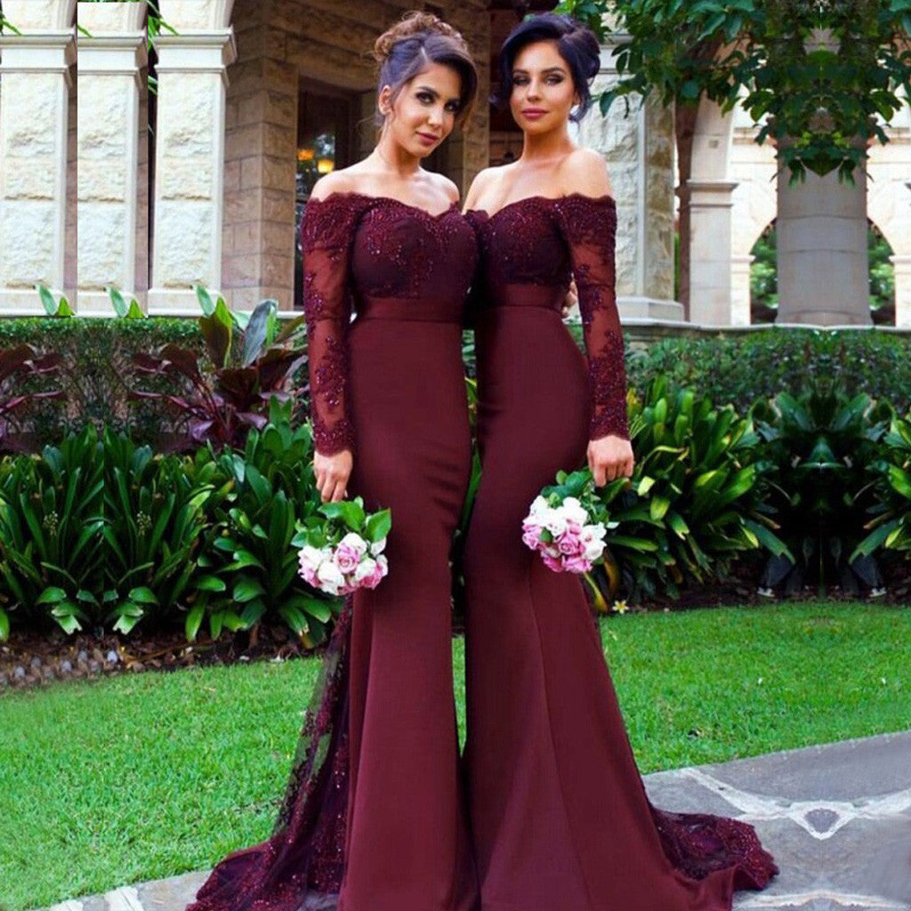 raspberry pink bridesmaid dresses