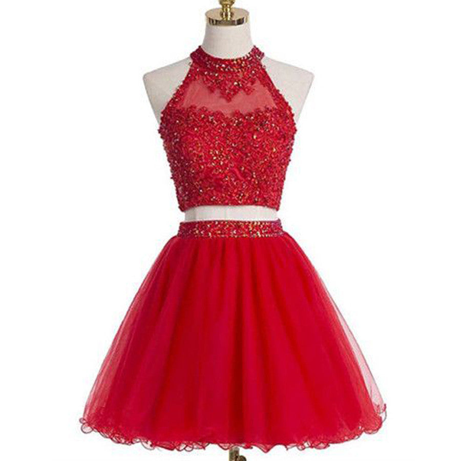 cute red dresses for prom