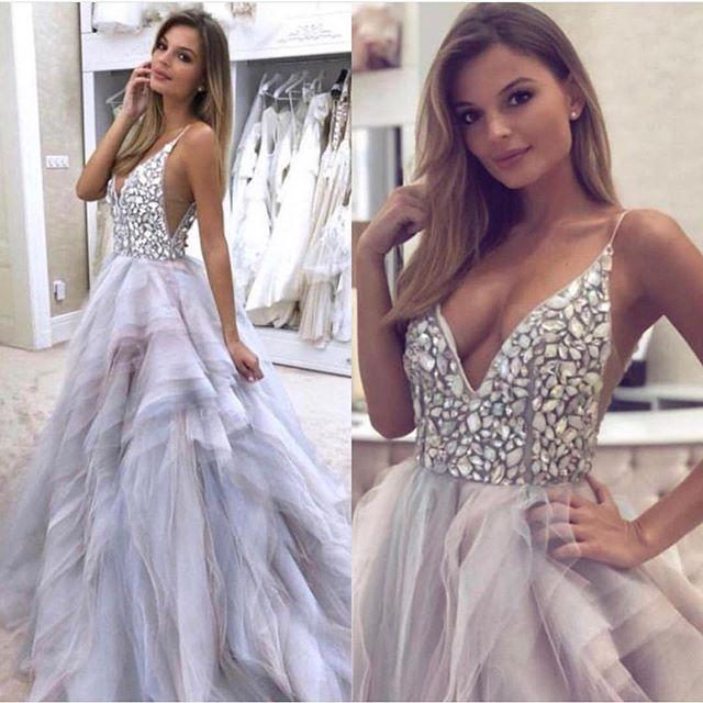 beautiful sparkly prom dresses