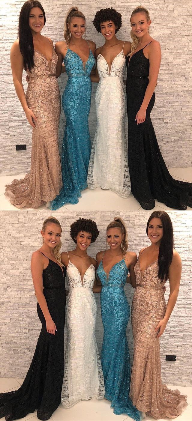long sparkly dresses