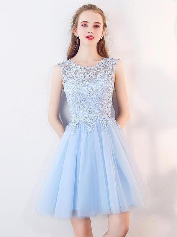 blue dresses online